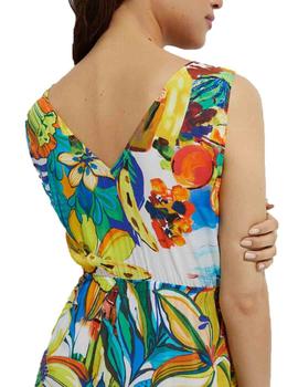 Vestido Desigual Ibiza Multicolor Mujer