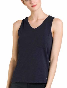 Camiseta Naf Naf SM Oabing Negro Mujer