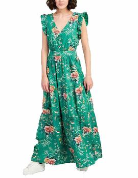 Vestido Naf Naf MC Egarden Verde Mujer