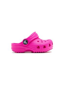 Zuecos Crocs Classic Clog K Fucsia Niña