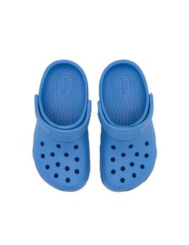 Zuecos Crocs Classic Clog K Azul Powder Blue