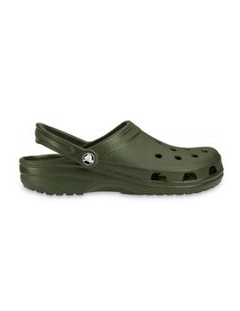 Margarita pueblo coger un resfriado Zuecos Crocs Classic Verde Militar