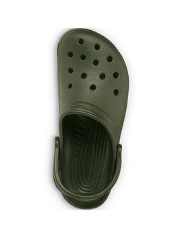 Zuecos Crocs Classic Verde Militar