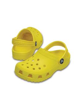 Zuecos Crocs Classic Clog K Amarillo Lemon