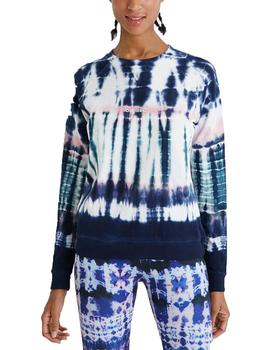 Sudadera Desigual Crewneck Tie Dye Multicol Mujer