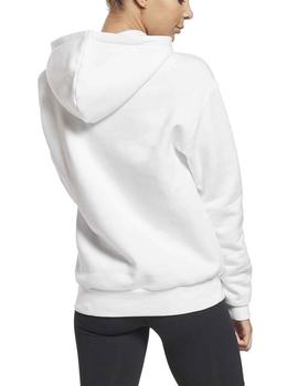 Sudadera Reebok RI BL Fleece Blanco Mujer