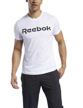 Camiseta Reebok GS Linear Re Blanco Hombre