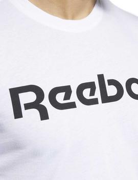 Camiseta Reebok GS Linear Re Blanco Hombre