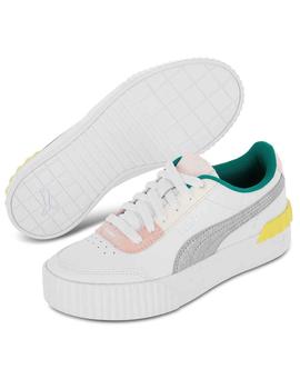 Zapatillas Puma Carina Lift OC Blanco/Pt/Rs Mujer