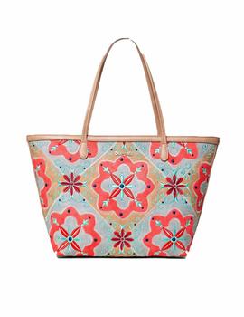 Bolso Mary Jackson Capri Zipper Coral