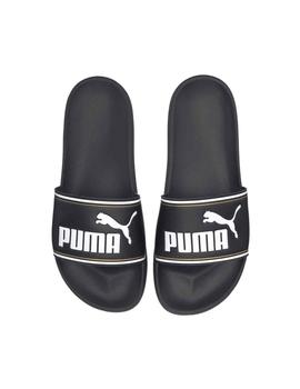 Chanclas Puma Leadcat FTR Negro/Bco/Oro