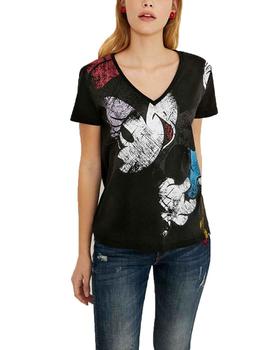 Camiseta Desigual Minnie Azul Mujer