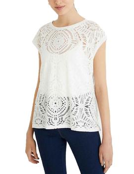 Camiseta Desigual Nilo Blanco Mujer