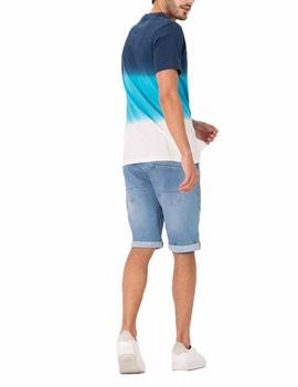 Pantalon corto Tiffosi Moloko Azul claro Hombre