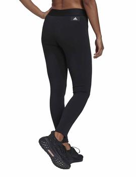 Leggings Adidas W FI 3B Negro/Blanco Mujer