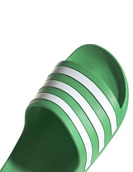 Chanclas Adidas Adilette Aqua Verde/Blanco