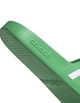 Chanclas Adidas Adilette Aqua Verde/Blanco