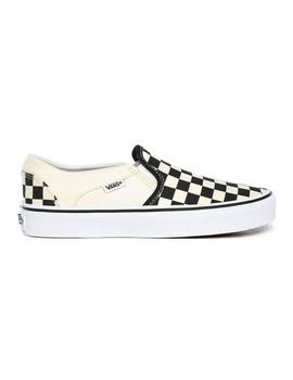 Zapatillas Vans Asher WM Check Crudo/Negro