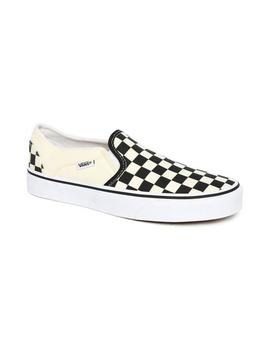 Zapatillas Vans Asher WM Check Crudo/Negro