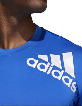 Camiseta Adidas ASK 2 FTD BOS Azul Hombre