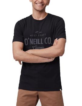 Camiseta O'Neill LM W-Coast Negro Hombre