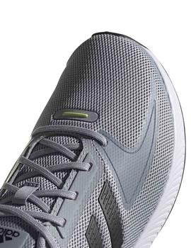 Zapatillas Adidas RunFalcon 2.0 Gris/Negro Hombre
