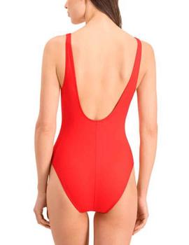 Bañador Puma Swimsuit Rojo Mujer