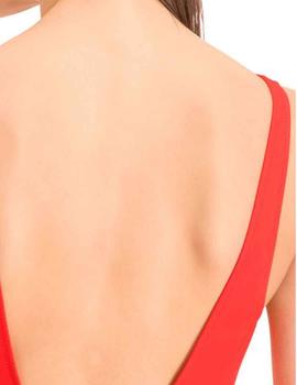 Bañador Puma Swimsuit Rojo Mujer