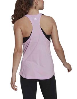 Camiseta Adidas W Lin TK Lila Mujer