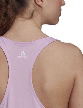 Camiseta Adidas W Lin TK Lila Mujer