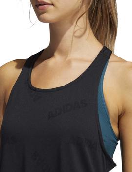 Camiseta Adidas Adi Jaqrd Tank Negro Mujer