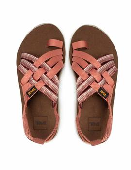 Sandalias Teva W Voya Strappy Rosa Mujer