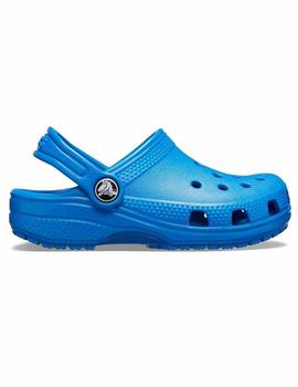 Zuecos Crocs Classic Clog K Azul Bright Cobalt