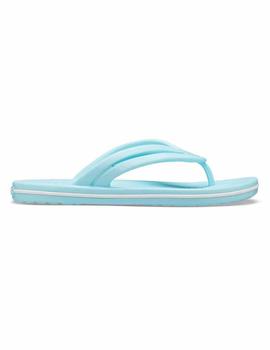 Chanclas Crocs Crocband Flip W Azul Mujer