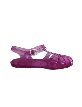 Sandalias Goma Cangrejeras Fucsia