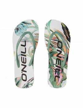 Chanclas O'Neill FW Profile Graph Verde agua Mujer
