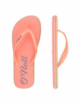 Chanclas O'Neill Profile Logo Naranja Mujer