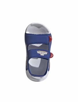 Sandalias Adidas Swim Sandal I Marvel Azul Niño