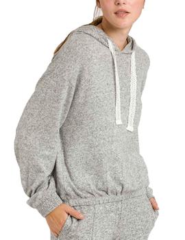 SUDADERA CON CREMALLERA MUJER NAFNAF