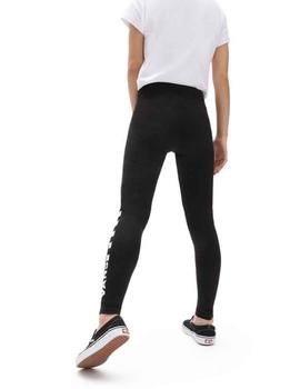 Legging Vans Algodón Negro Mujer