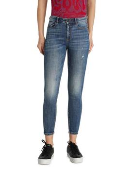 Pantalon Desigual Alba Denim Medio Mujer