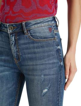 Pantalon Desigual Alba Denim Medio Mujer