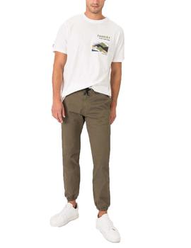 Pantalon Tiffosi Jogger_1 Verde Hombre