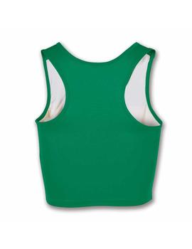 Camiseta Joma Race Verde/Blanco SM Mujer