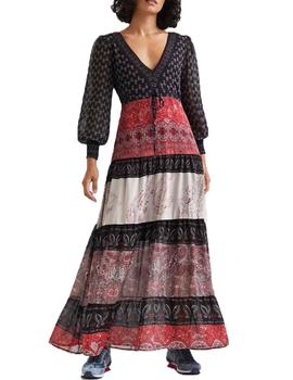 Vestido Desigual Estambul Multicolor Mujer