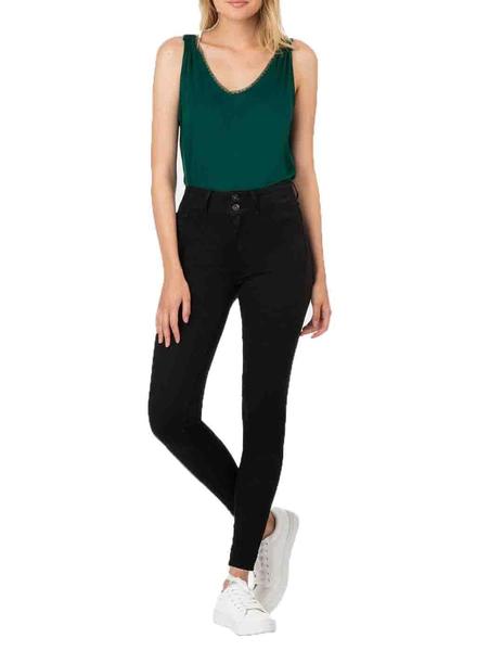 Pantalon One Size D Confort_10 Negro Mujer