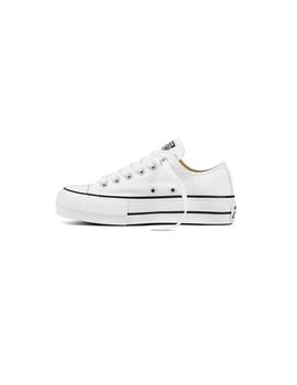 Zapatilla Converse Plataforma Blanca Baja