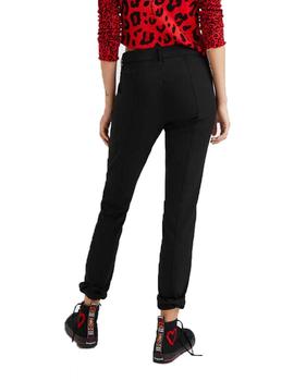 Pantalon Desigual Coruña Negro Mujer