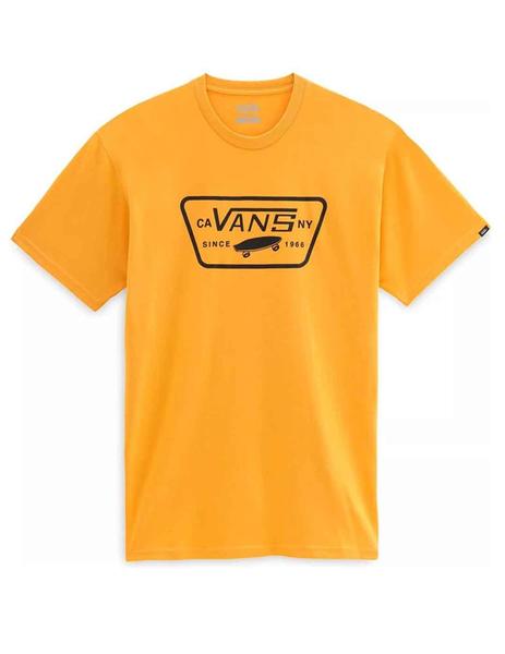 Camiseta Vans MN Full Patch Amarillo/Negro Hombre