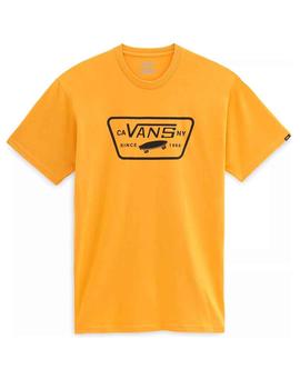 Camiseta Vans MN Full Patch Amarillo/Negro Hombre